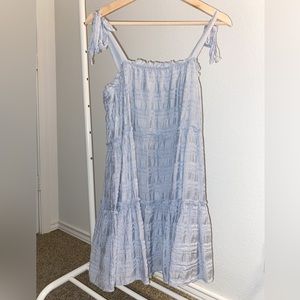 Altard State Baby Blue baby doll dress